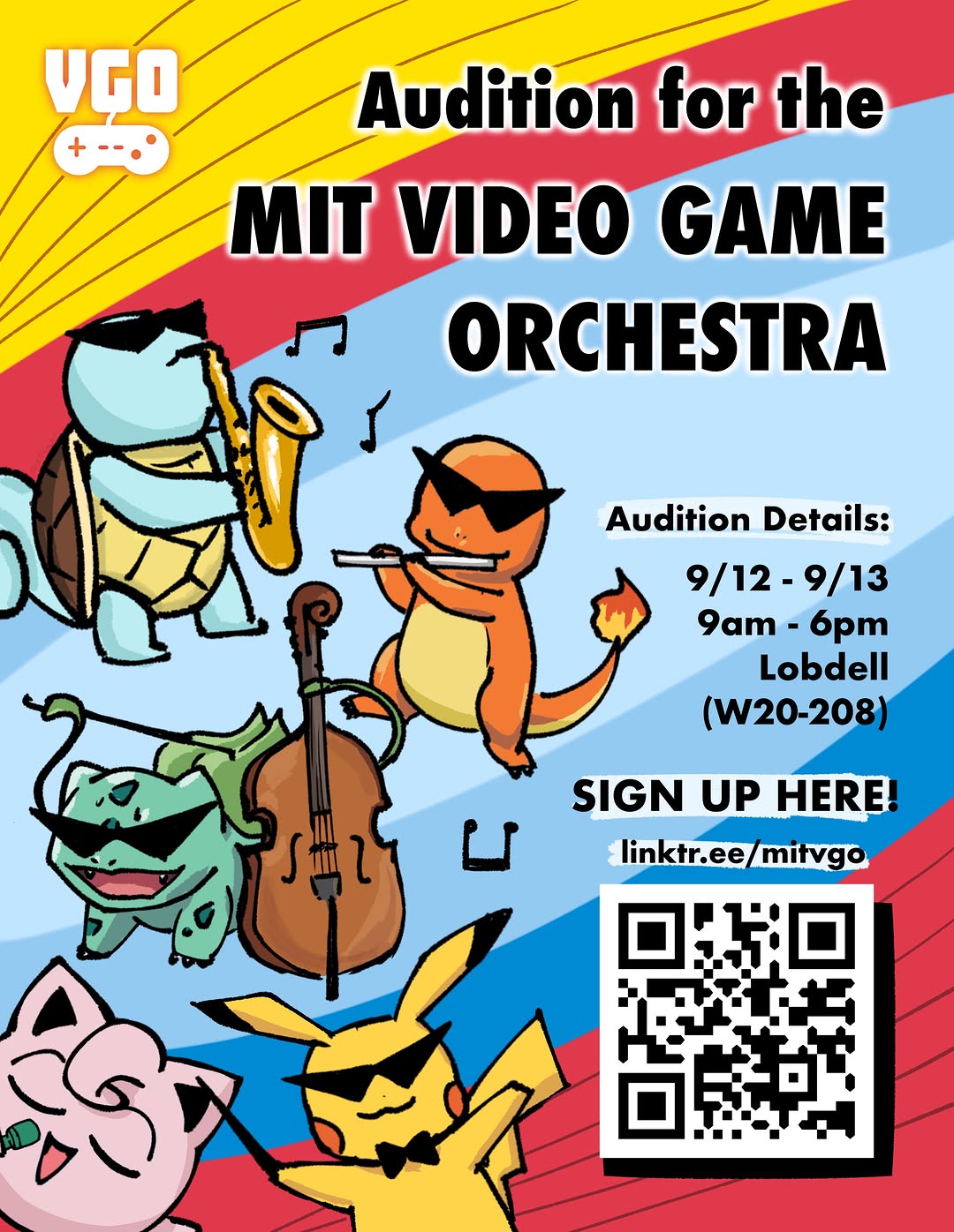 Audition for the MIT Video Game Orchestra