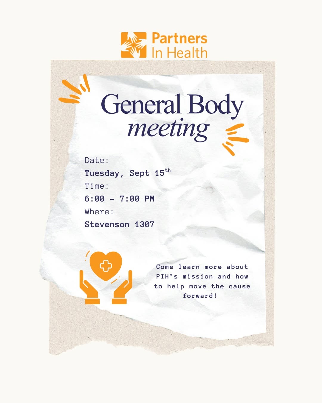General Body Meeting