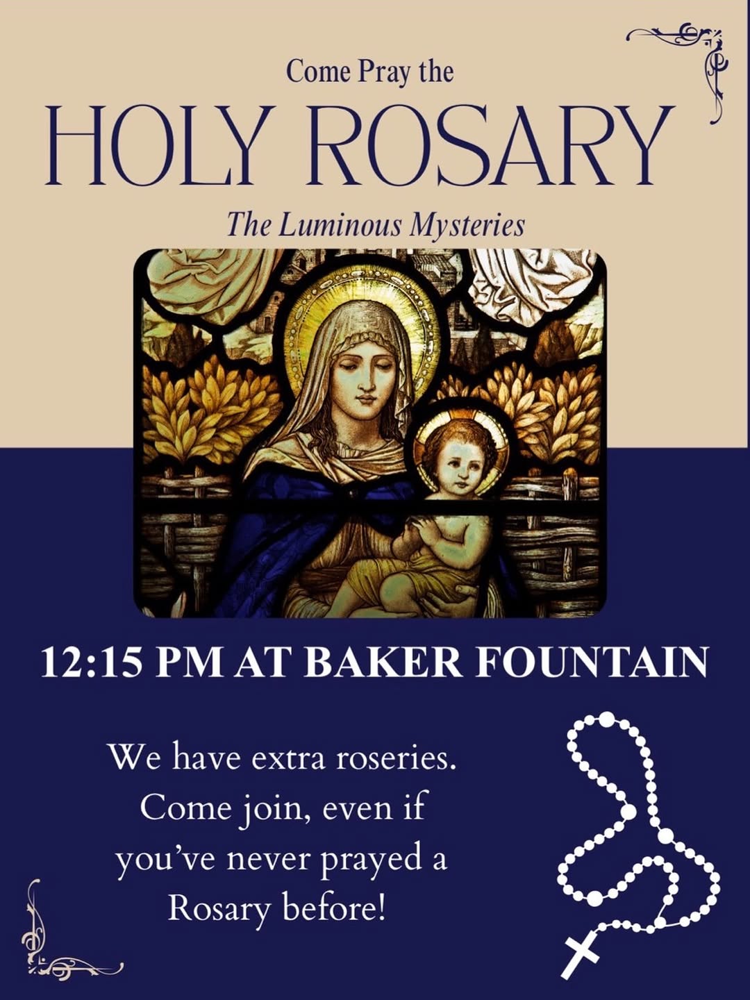 Come Pray the Holy Rosary
