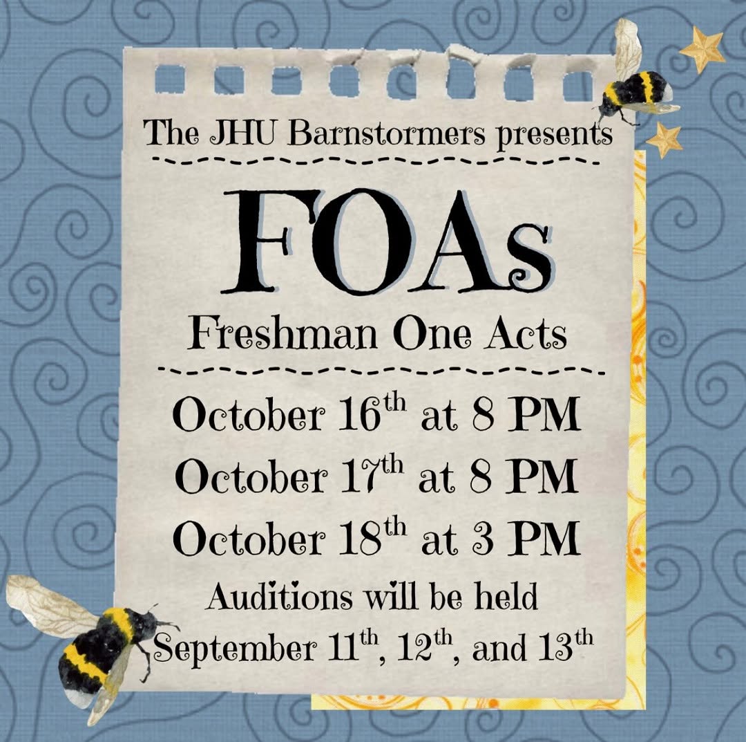 FOAs Freshman One Acts