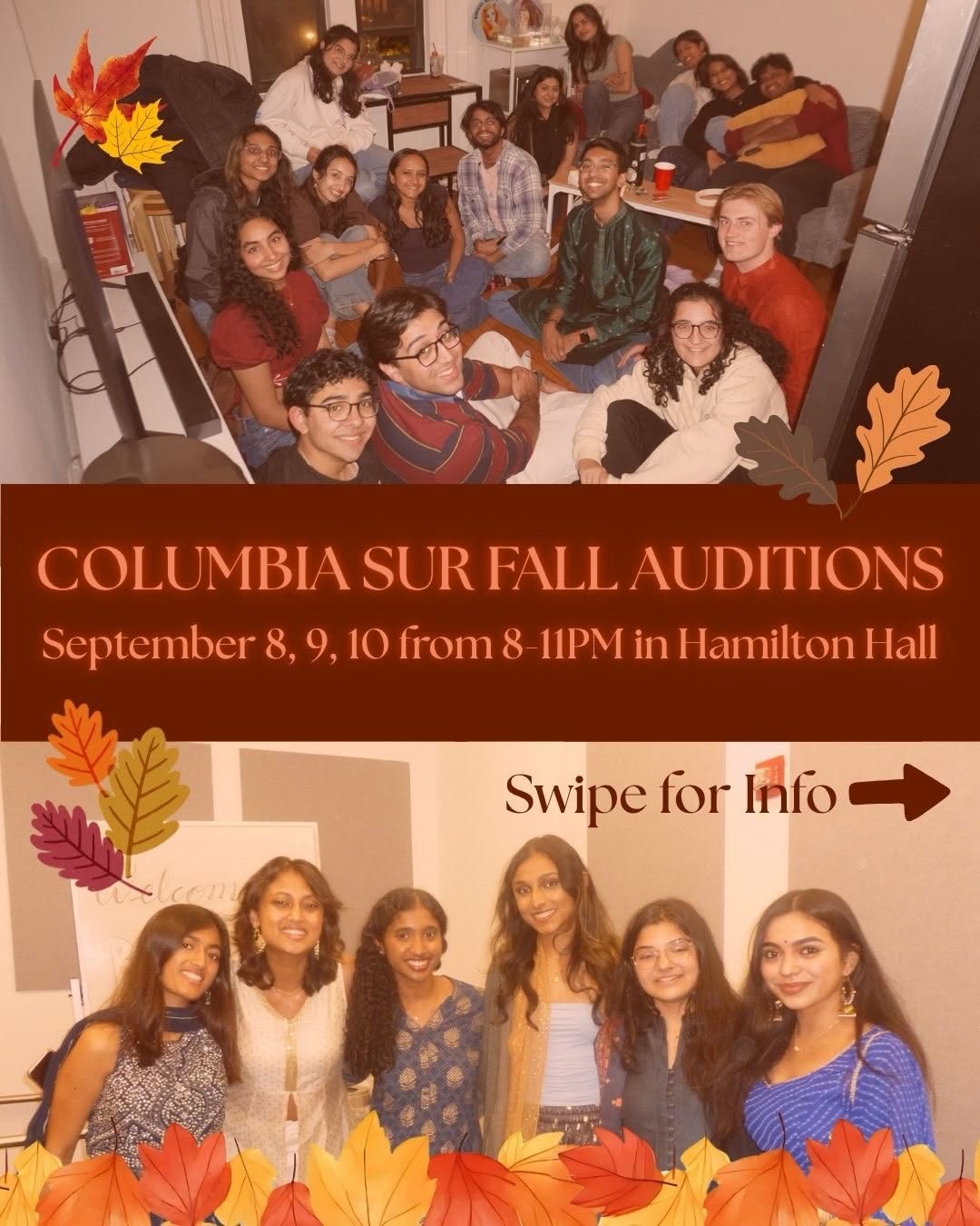 Columbia Sur Fall Auditions