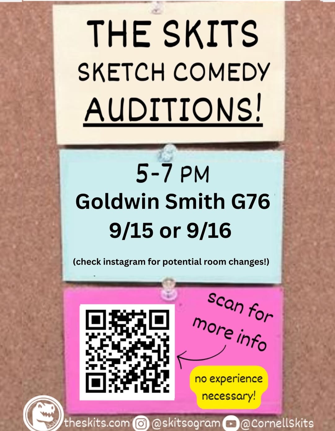 The Skits Sketch Comedy Auditions