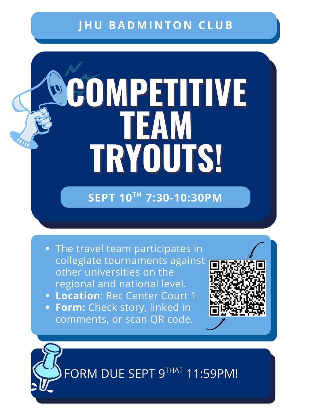 Competitive Team Tryouts