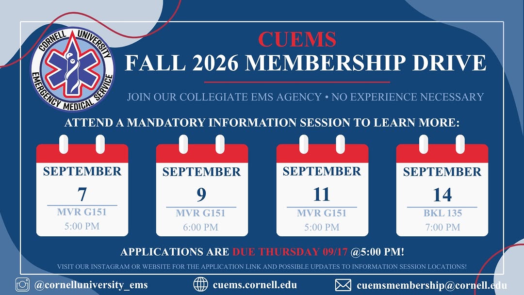 CUEMS Information Session