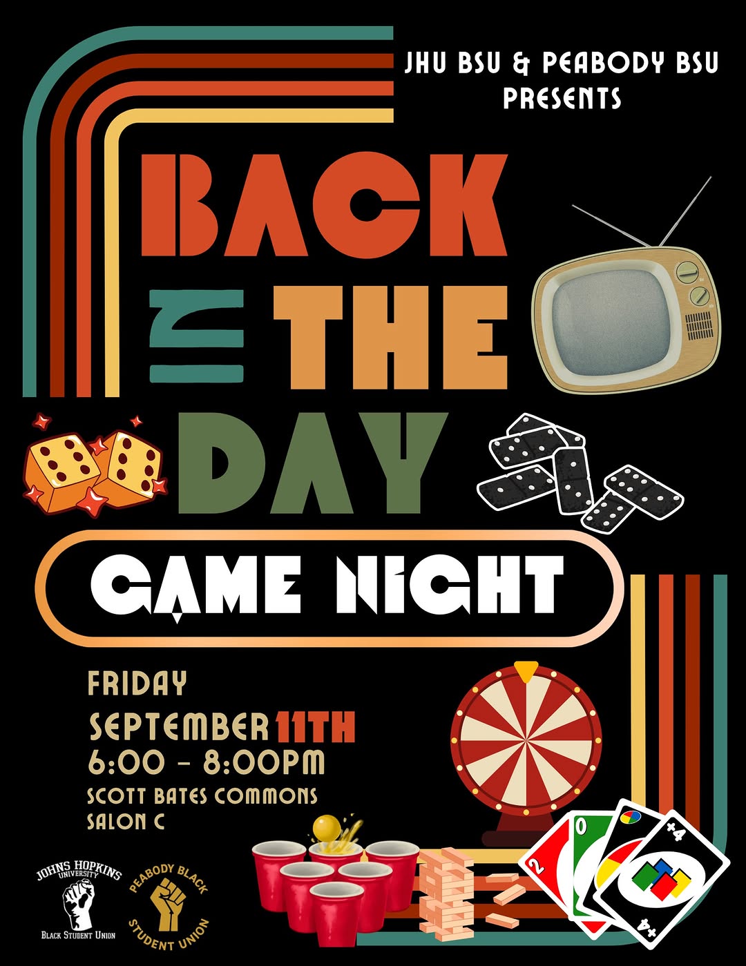 Back in the Day Game Night