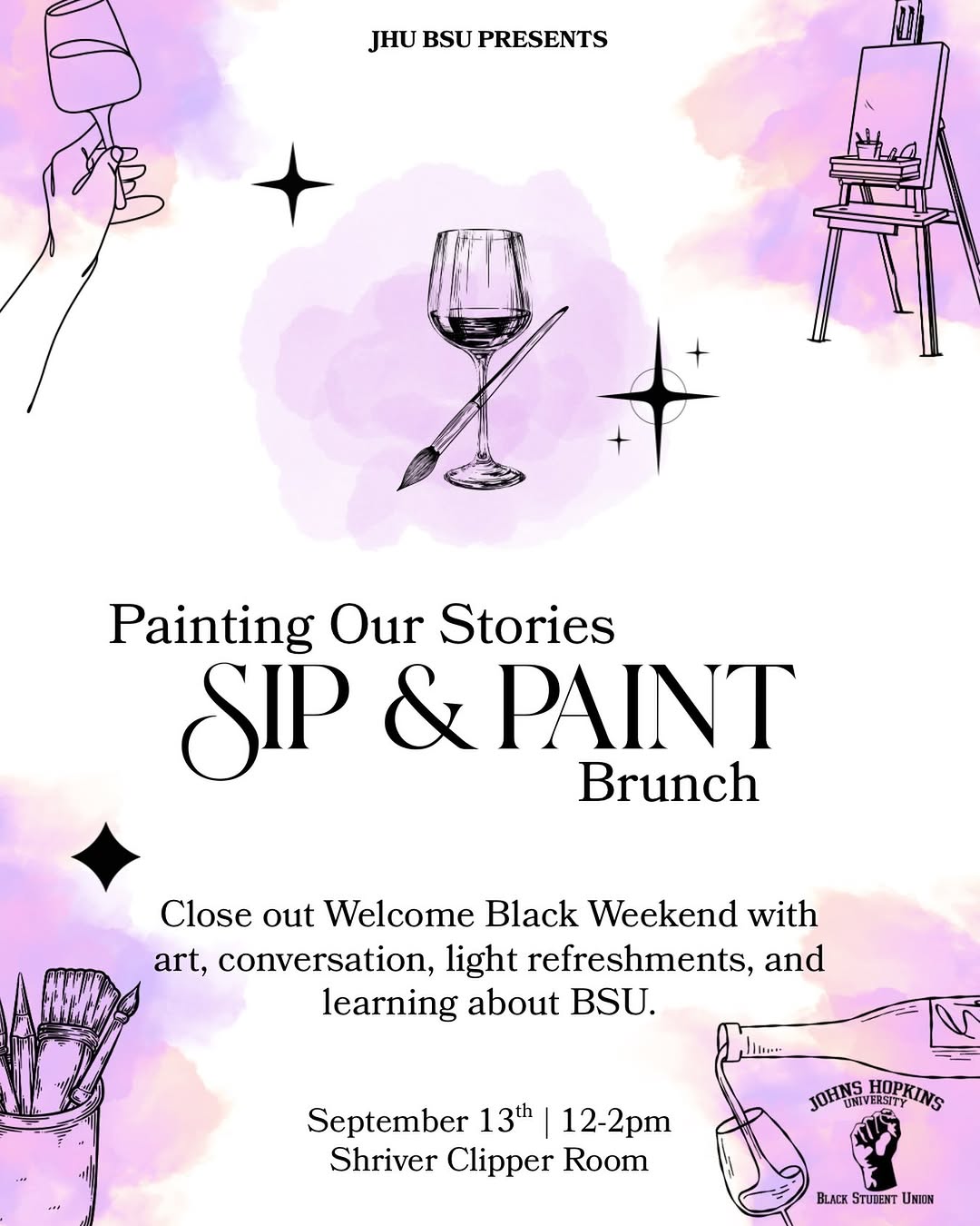 Painting Our Stories: Sip & Paint Brunch