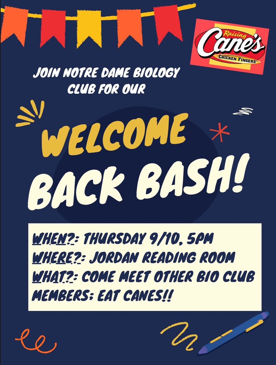 Welcome Back Bash