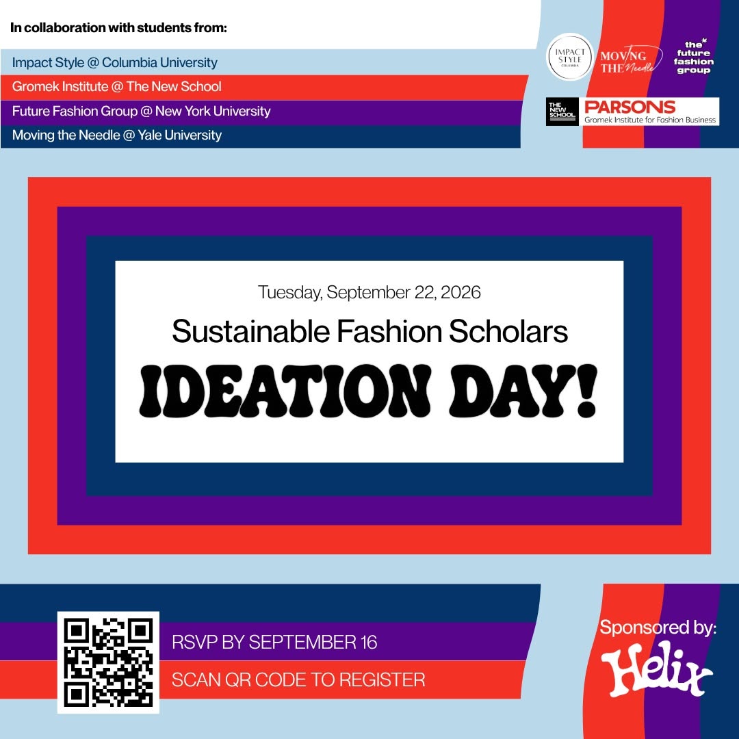 Sustainable Fashion Scholars Ideation Day