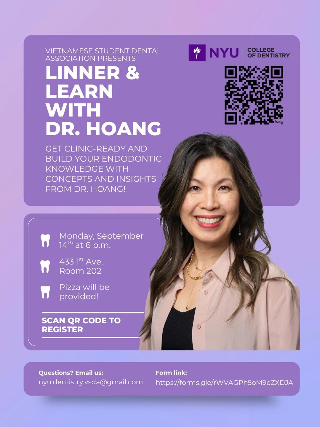 Linner & Learn with Dr. Hoang