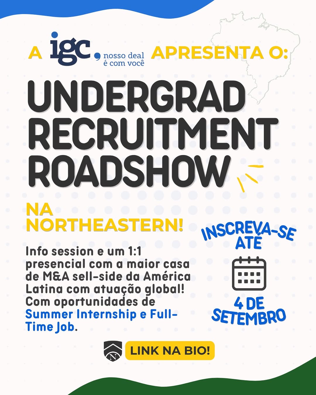 Undergrad Recruitment Roadshow