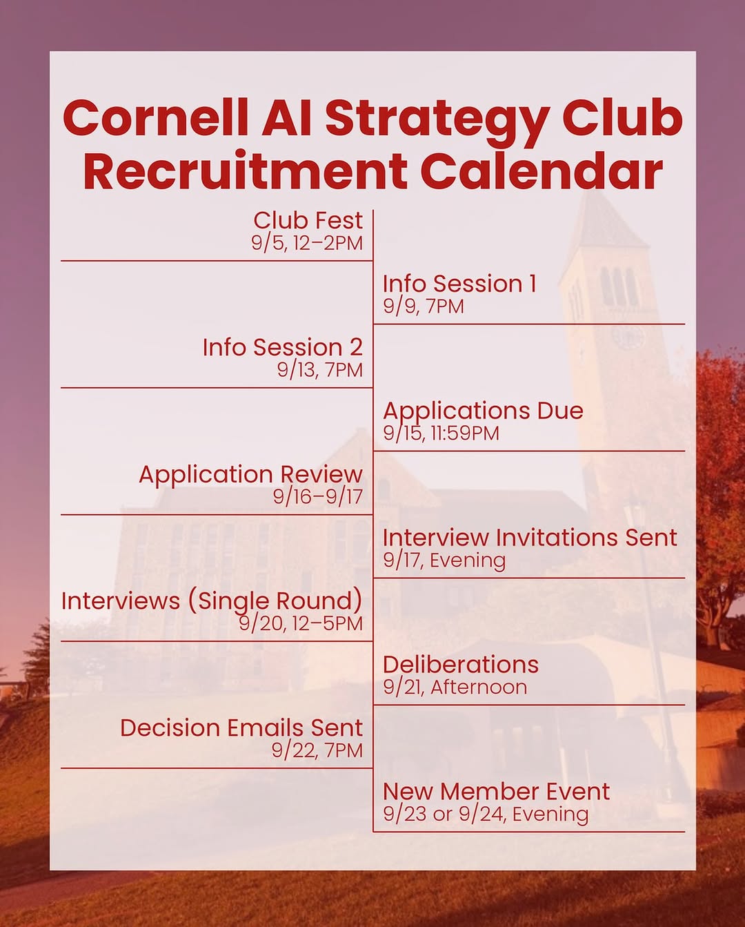 Info Session 2