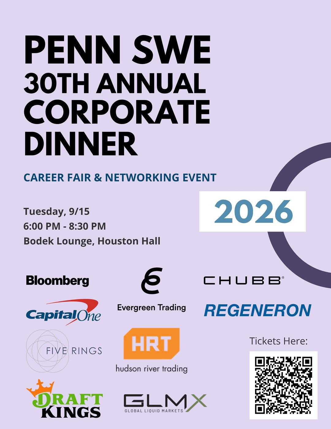 Penn SWE 30th Annual Corporate Dinner