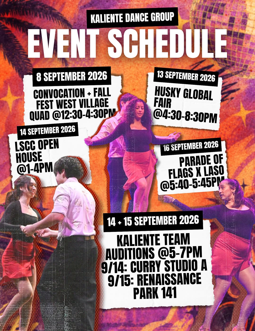 Kaliente Team Auditions