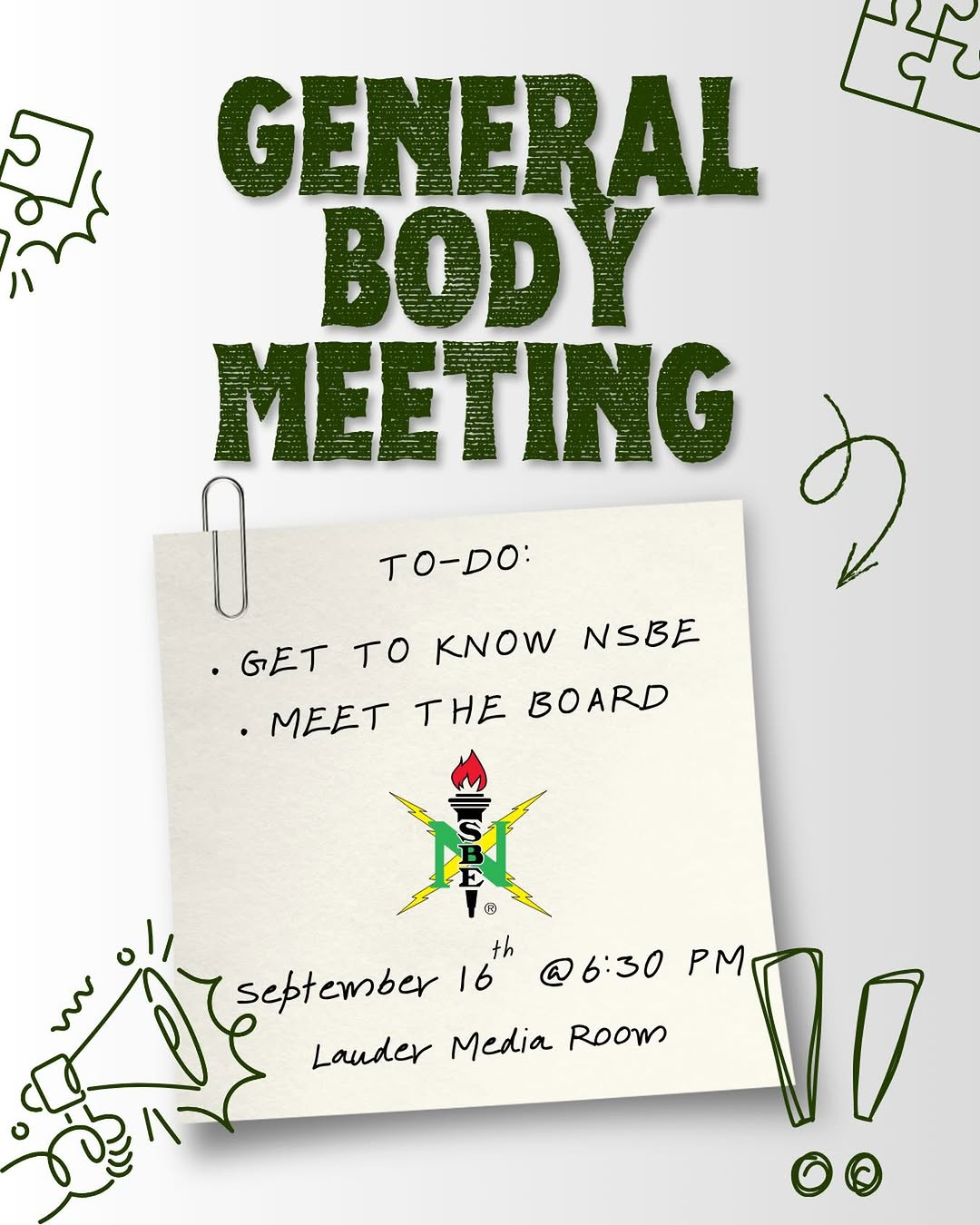 General Body Meeting