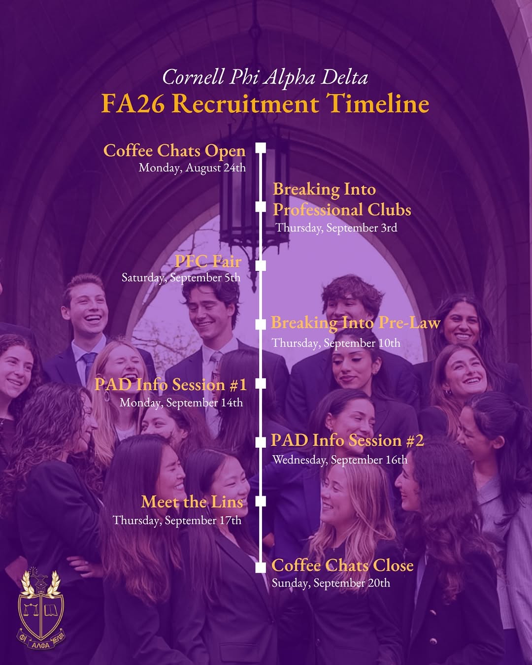 PAD Info Session #1