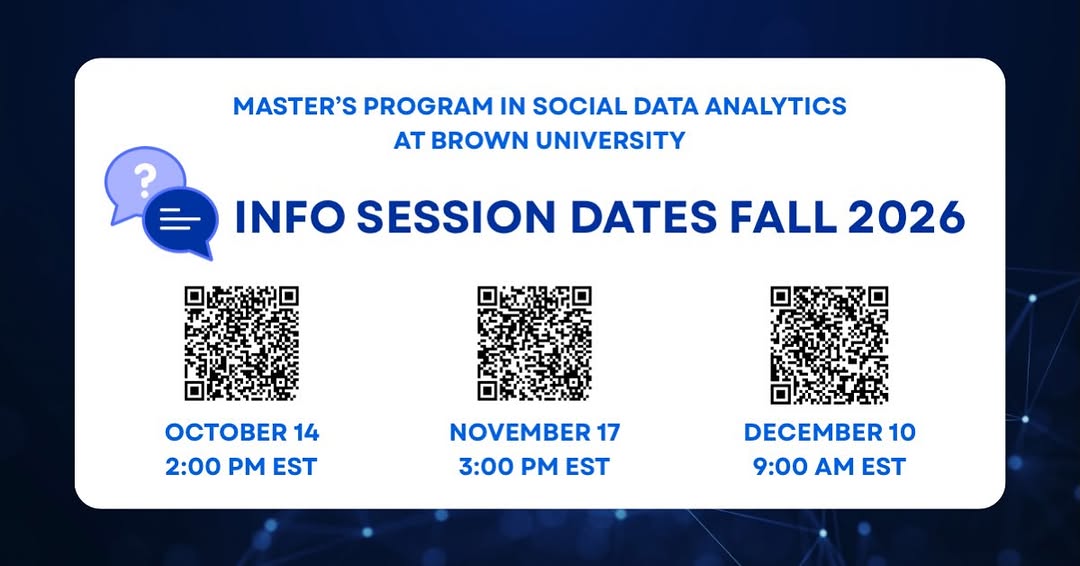 Info Session Dates Fall 2026