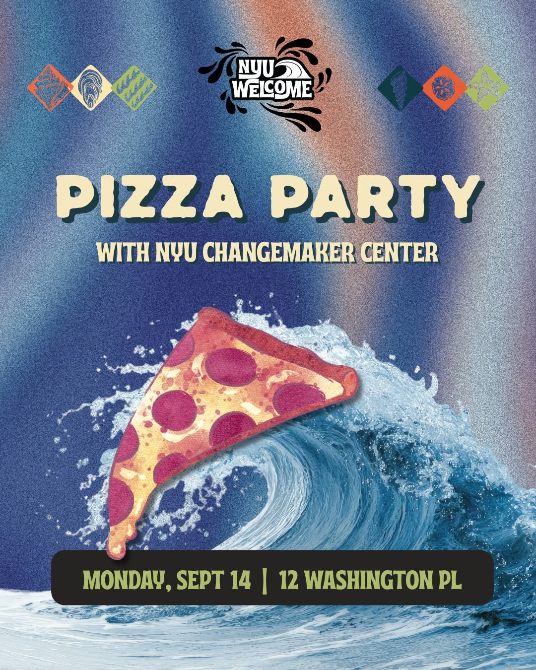 Pizza Party with NYU Changemaker Center