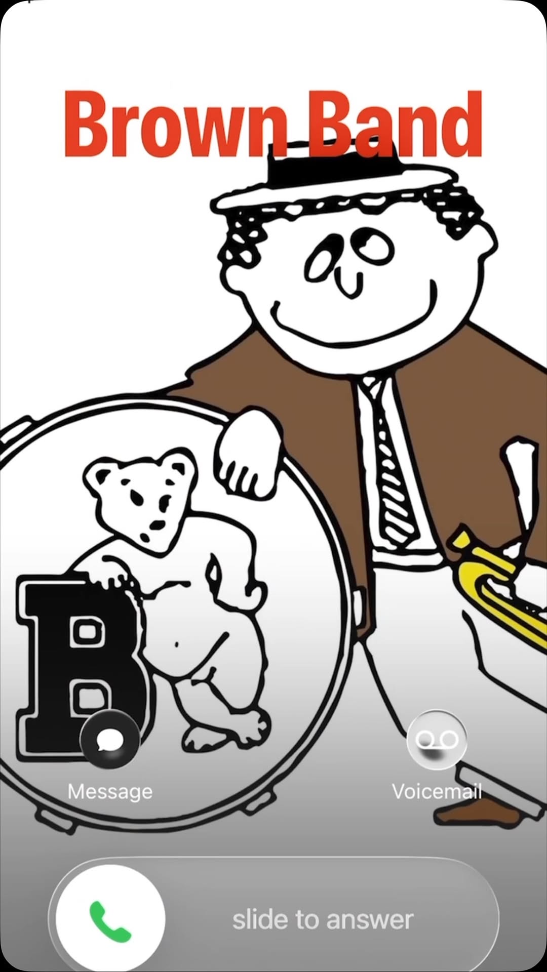 Brown Band First Rehearsal