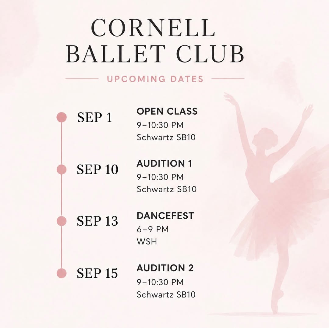 Cornell Ballet Club Audition 2
