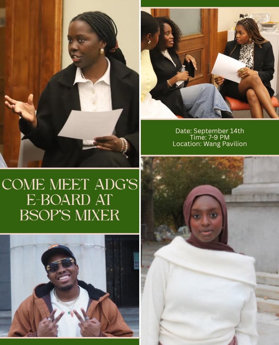 ADG's E-Board at BSOP's Mixer