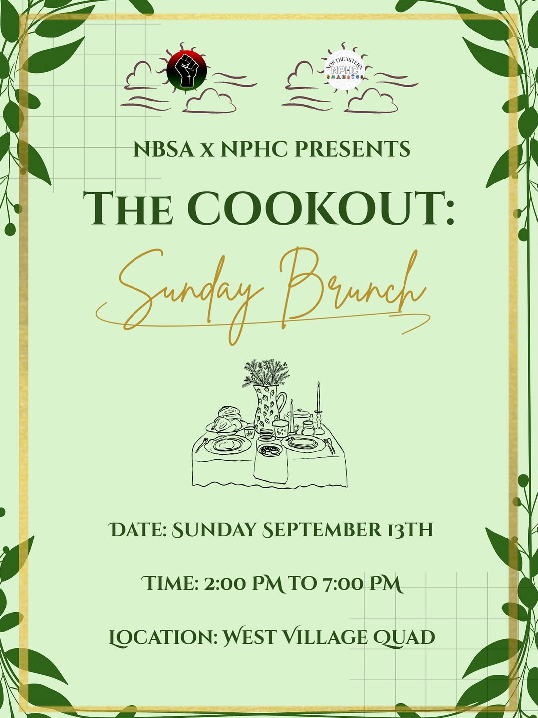 The Cookout: Sunday Brunch