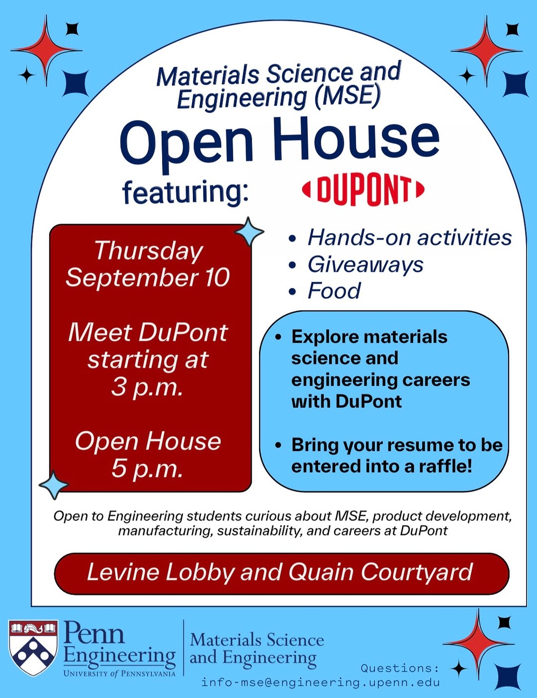 MSE Open House featuring DuPont