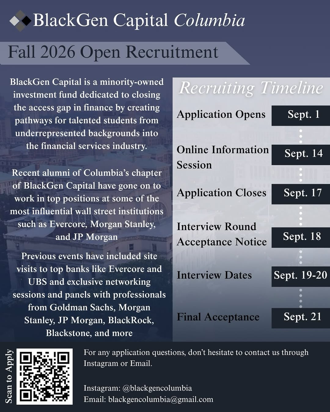 Online Information Session