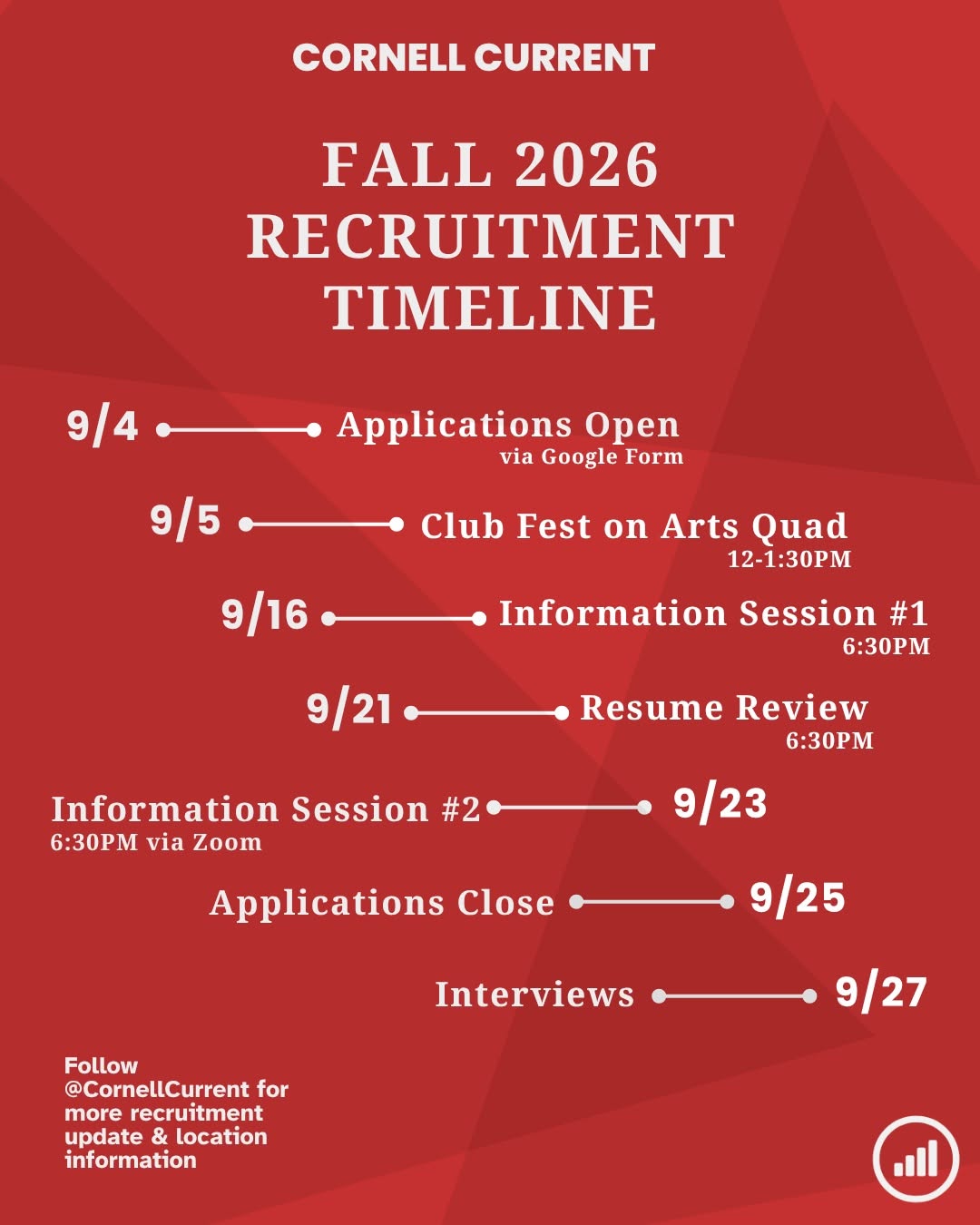 Information Session #1