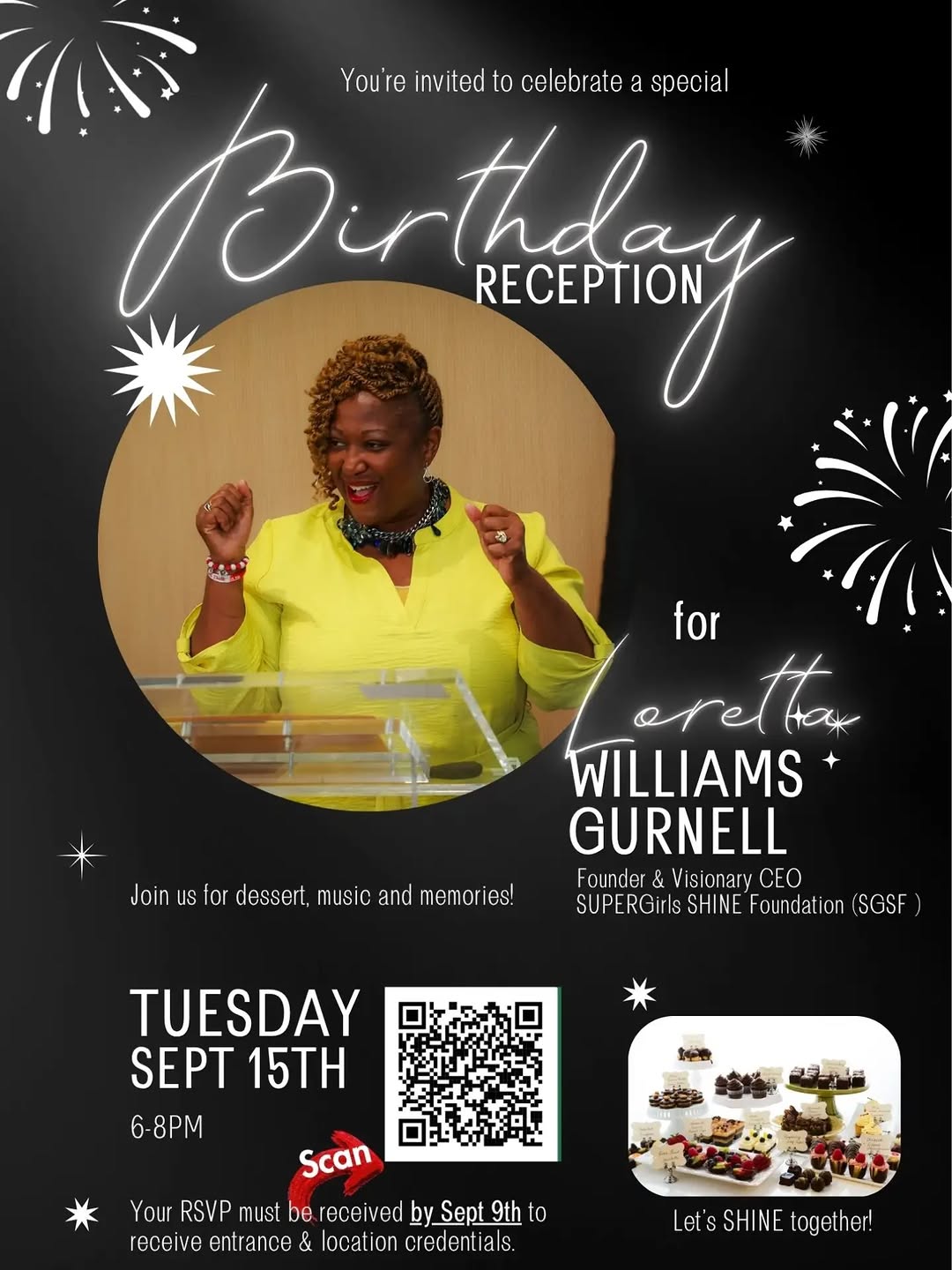 Birthday Reception for Loretta Williams Gurnell