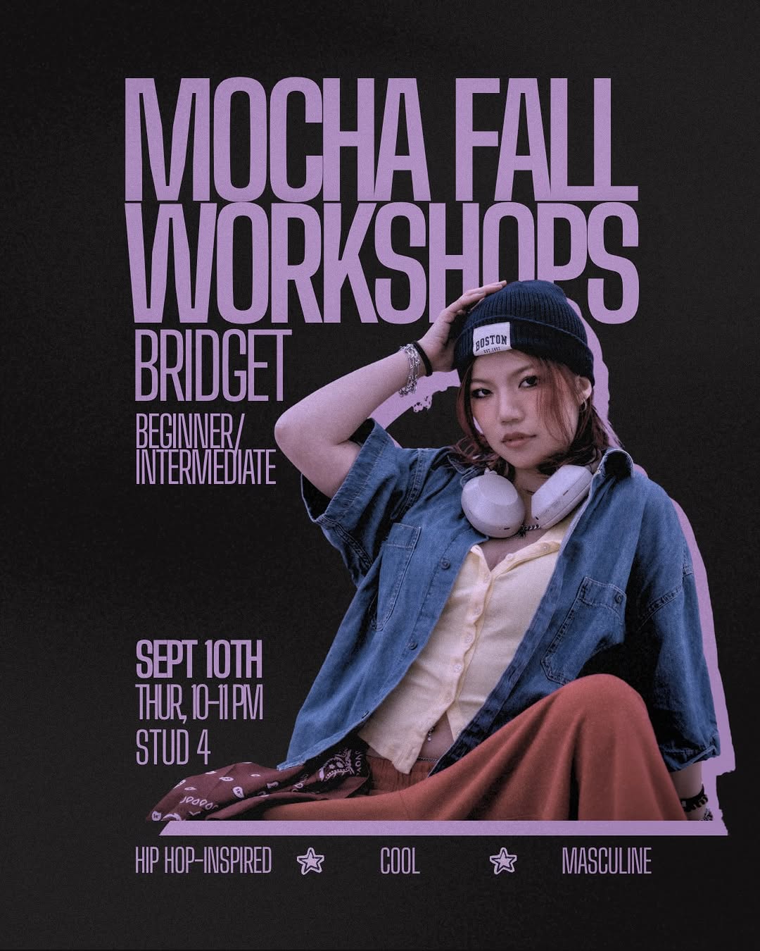 Mocha Fall Workshops: Bridget