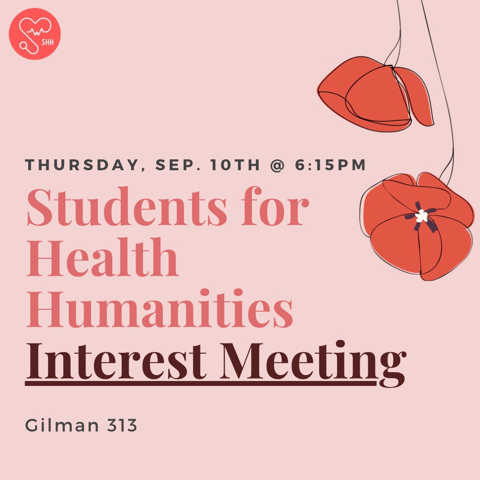Students for Health Humanities Interest Meeting