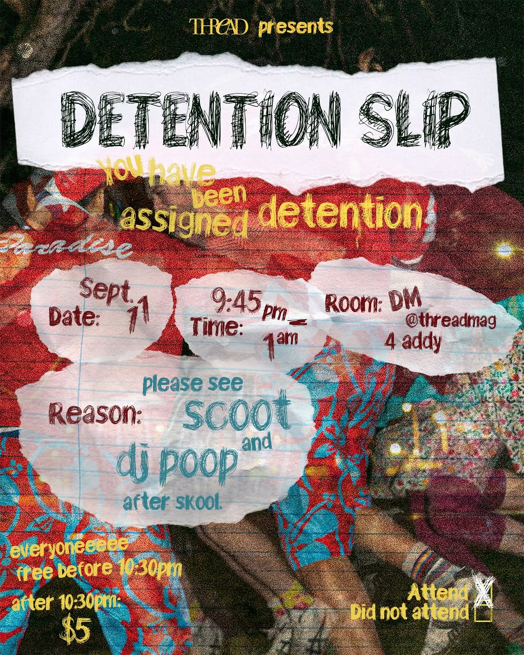Detention Slip