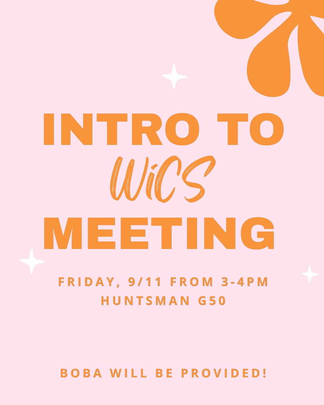 Intro to WiCS Meeting