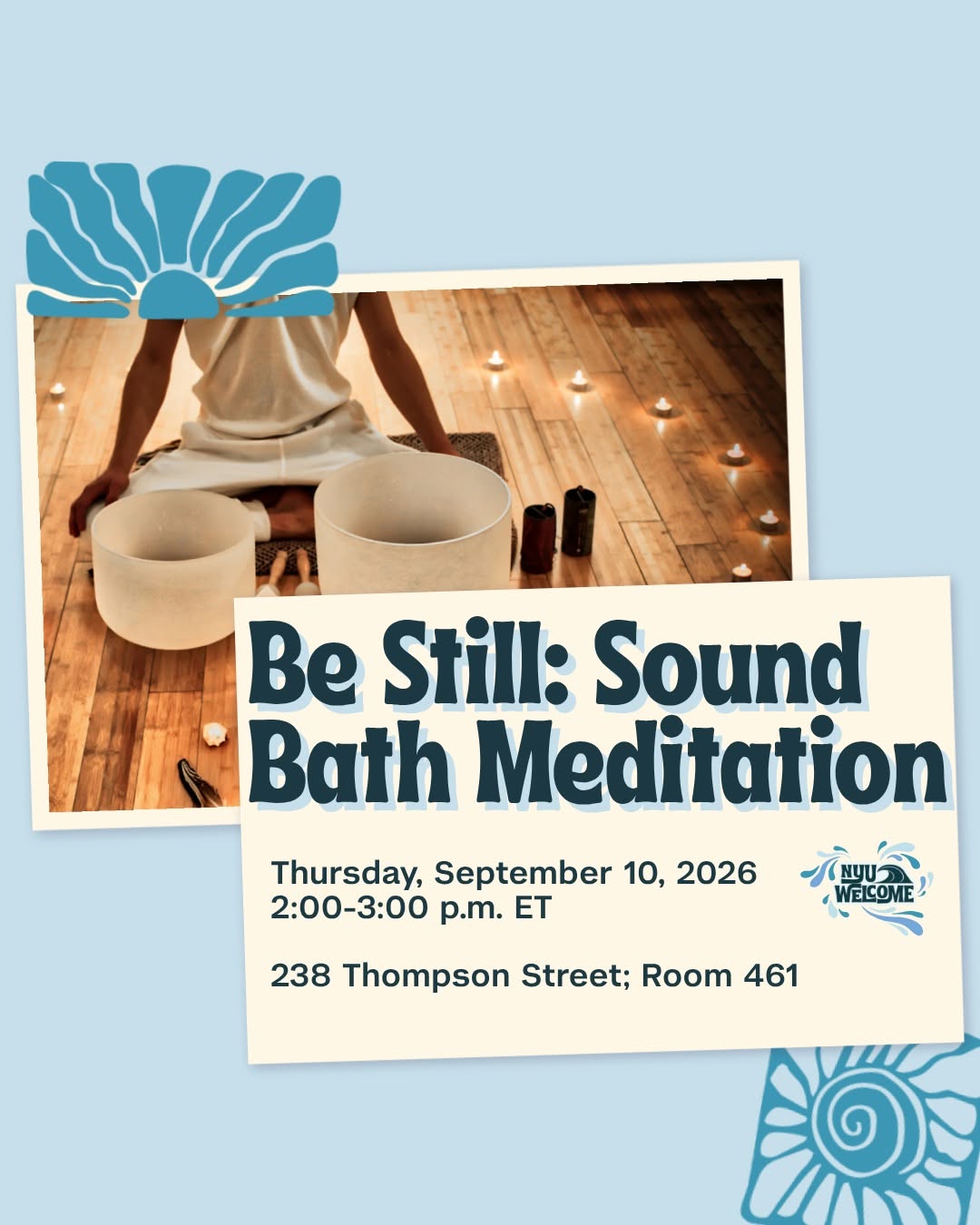 Be Still: Sound Bath Meditation