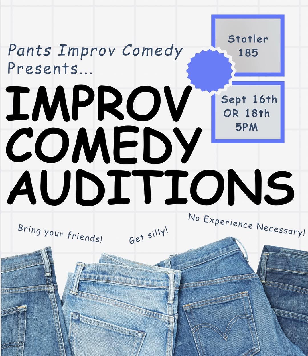 Improv Comedy Auditions