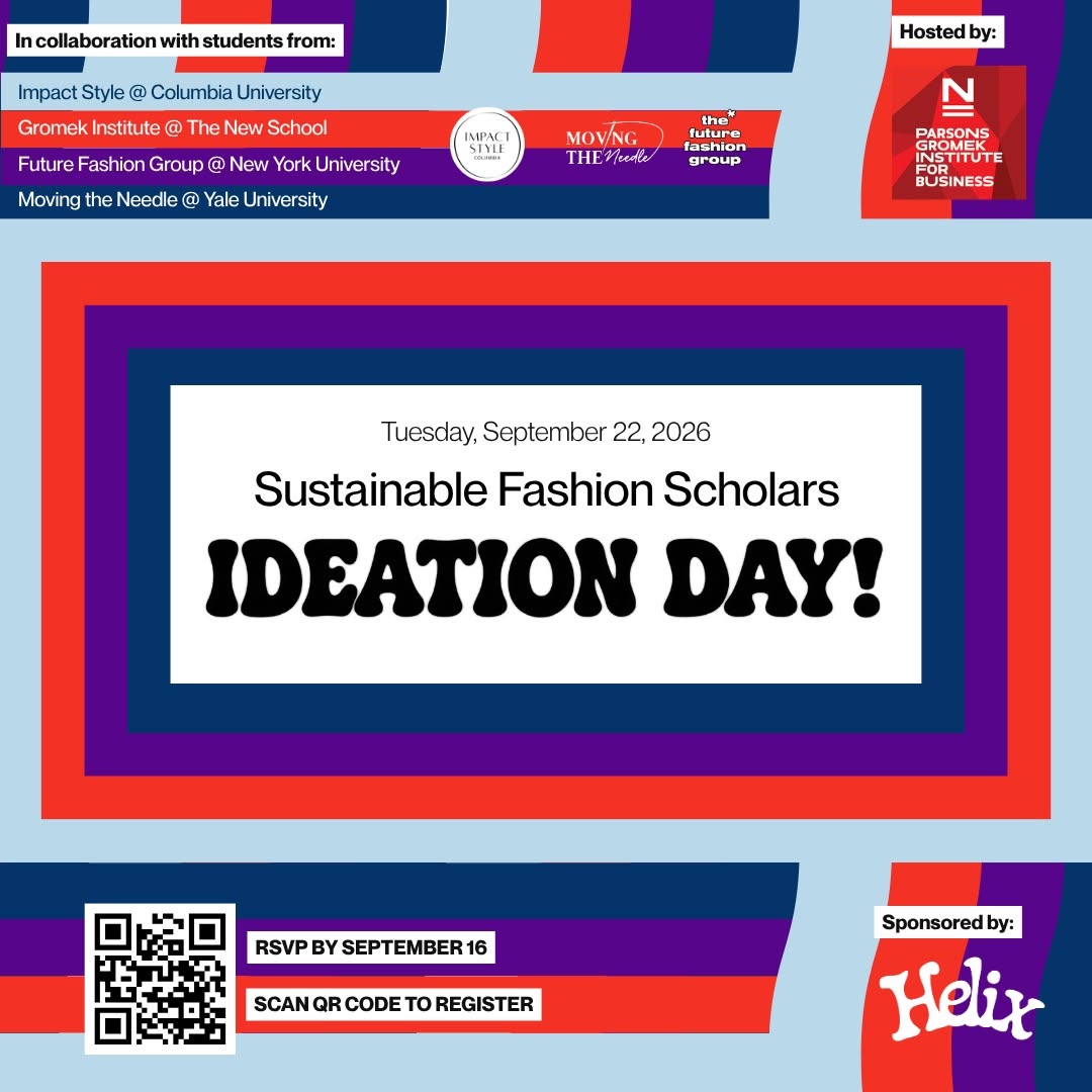 Sustainable Fashion Scholars Ideation Day
