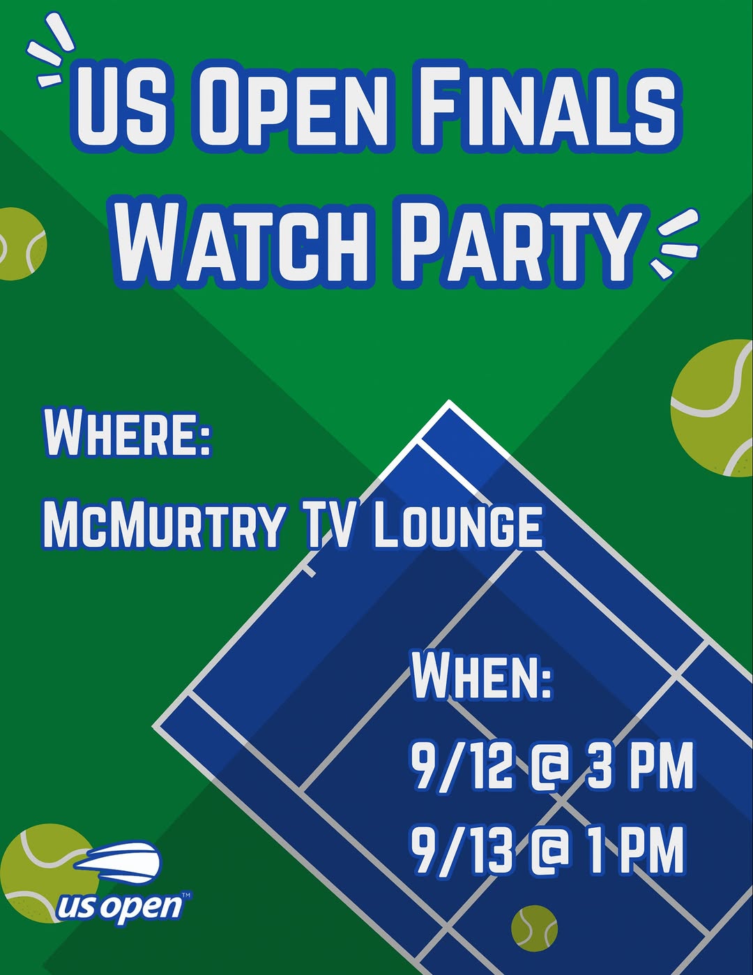 US Open Finals Watch Party