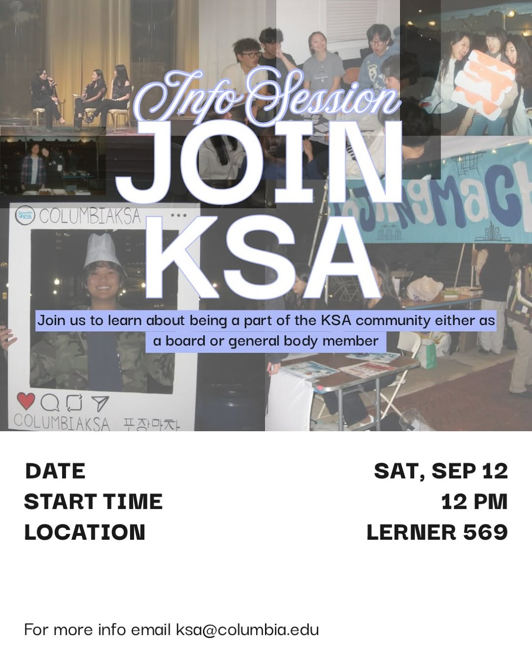 KSA Info Session