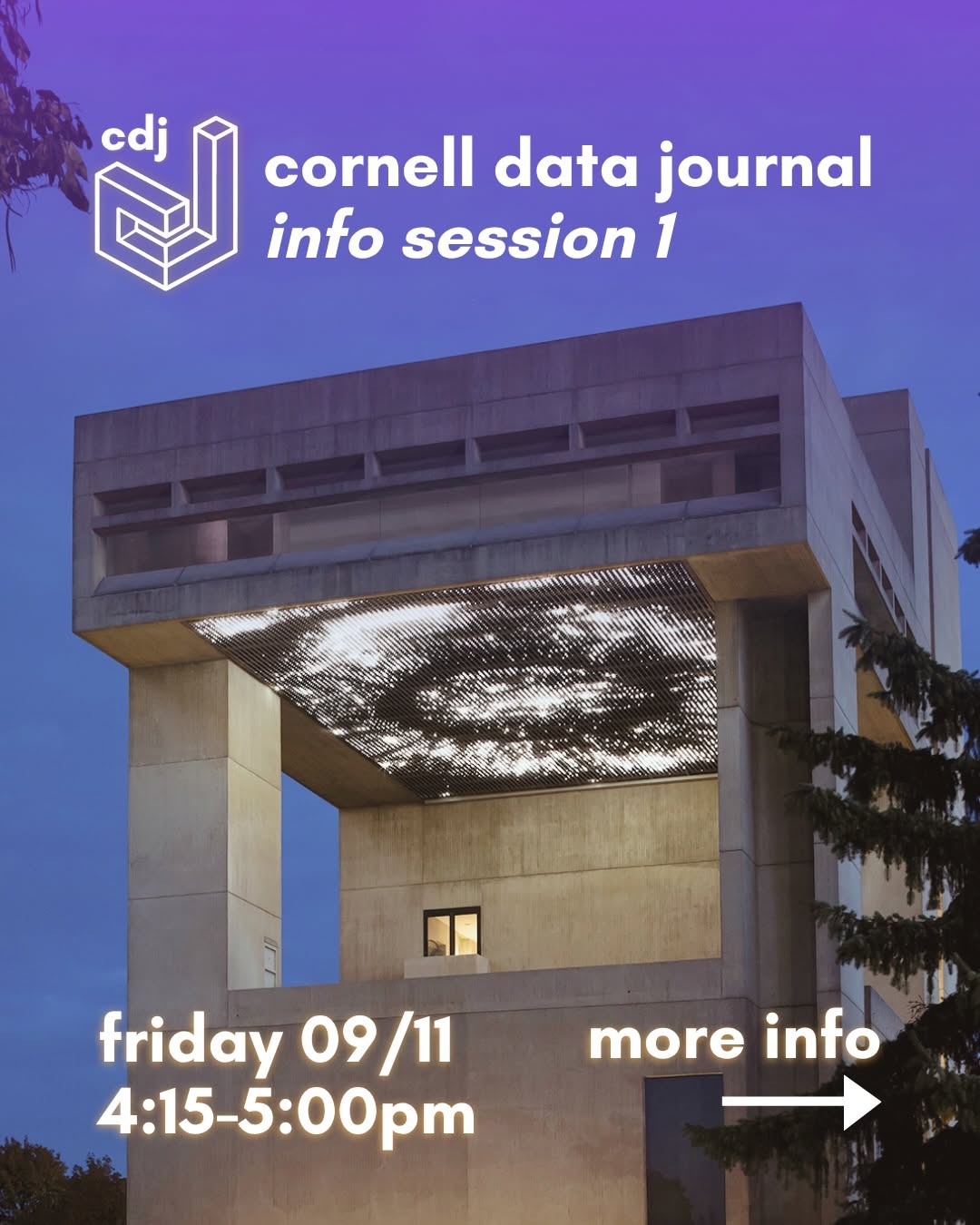 Cornell Data Journal Info Session 1