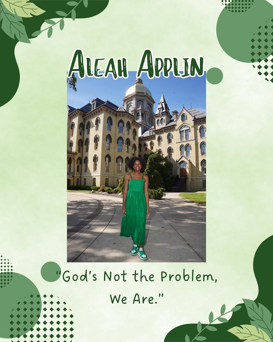 God's Not the Problem, We Are