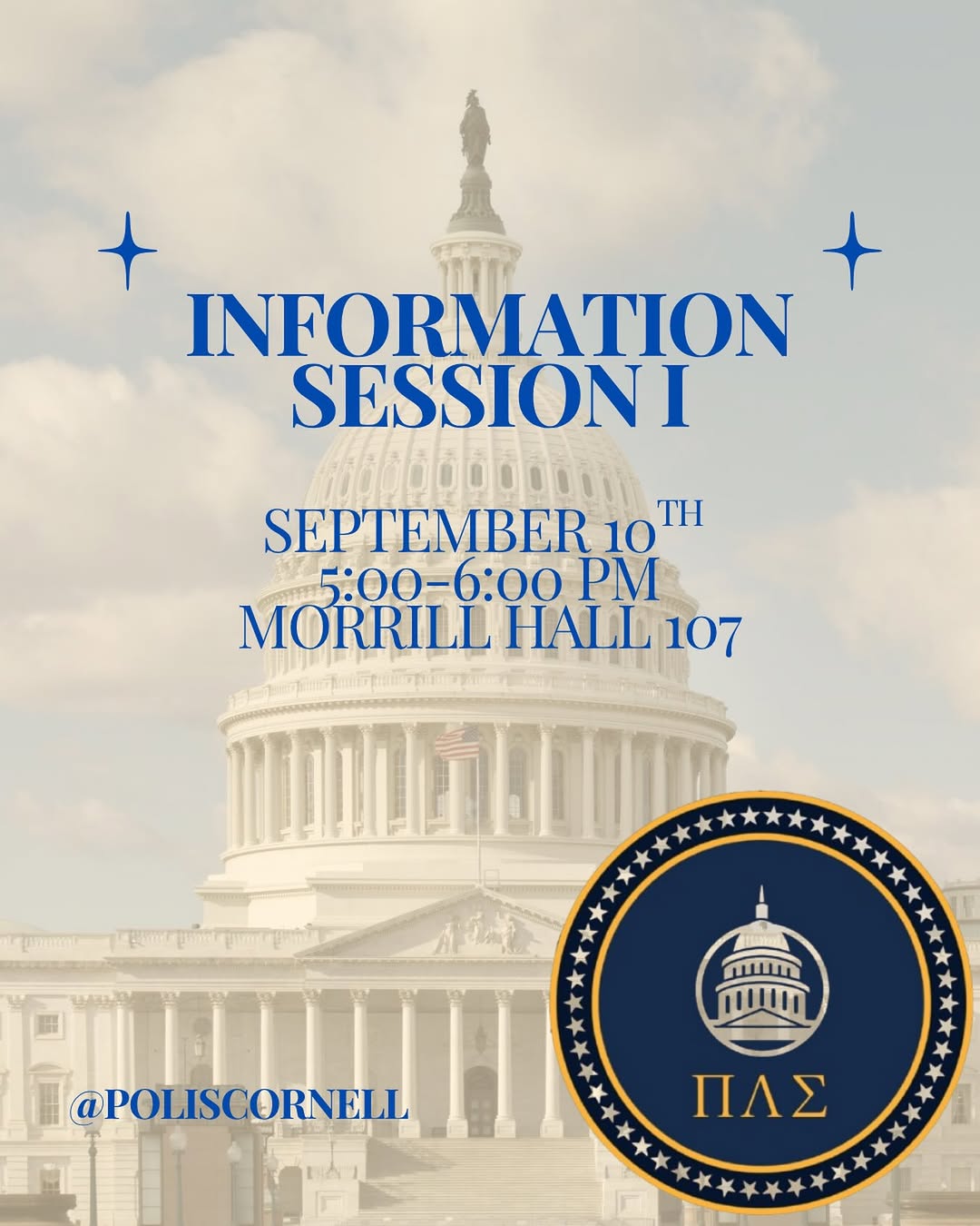 Information Session I