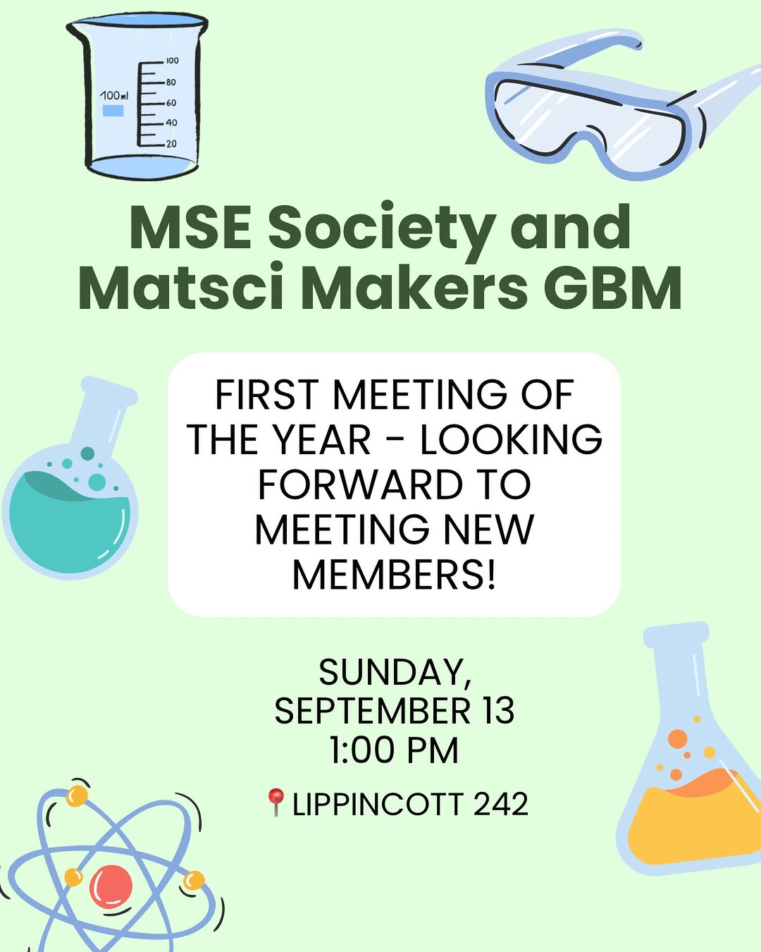 MSE Society and Matsci Makers GBM