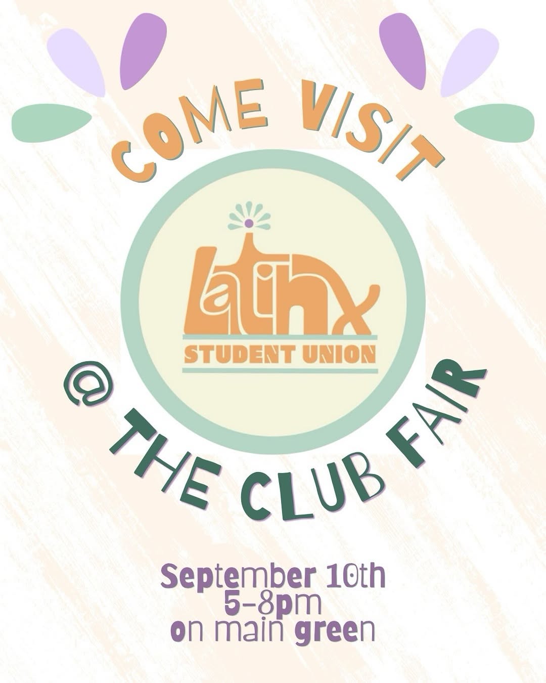 Come Visit the Club Fair