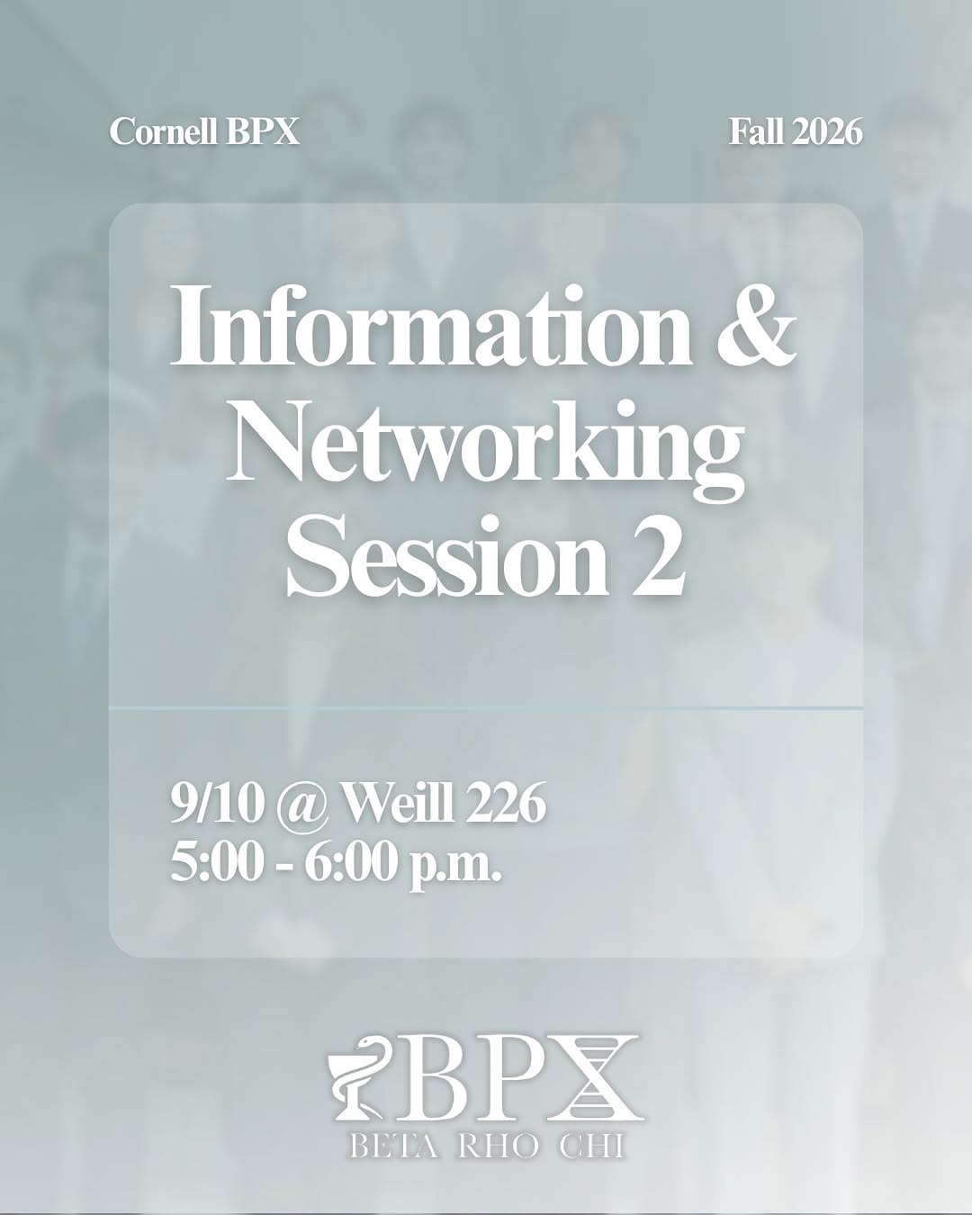 Information & Networking Session 2