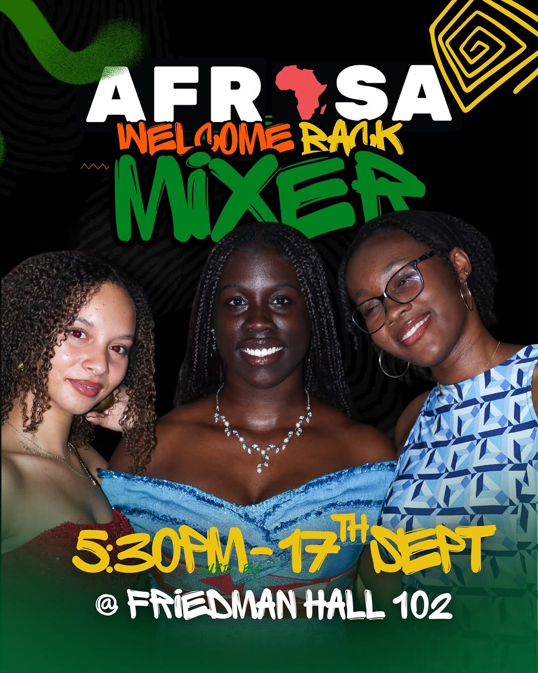 AFRISA Welcome Back Mixer