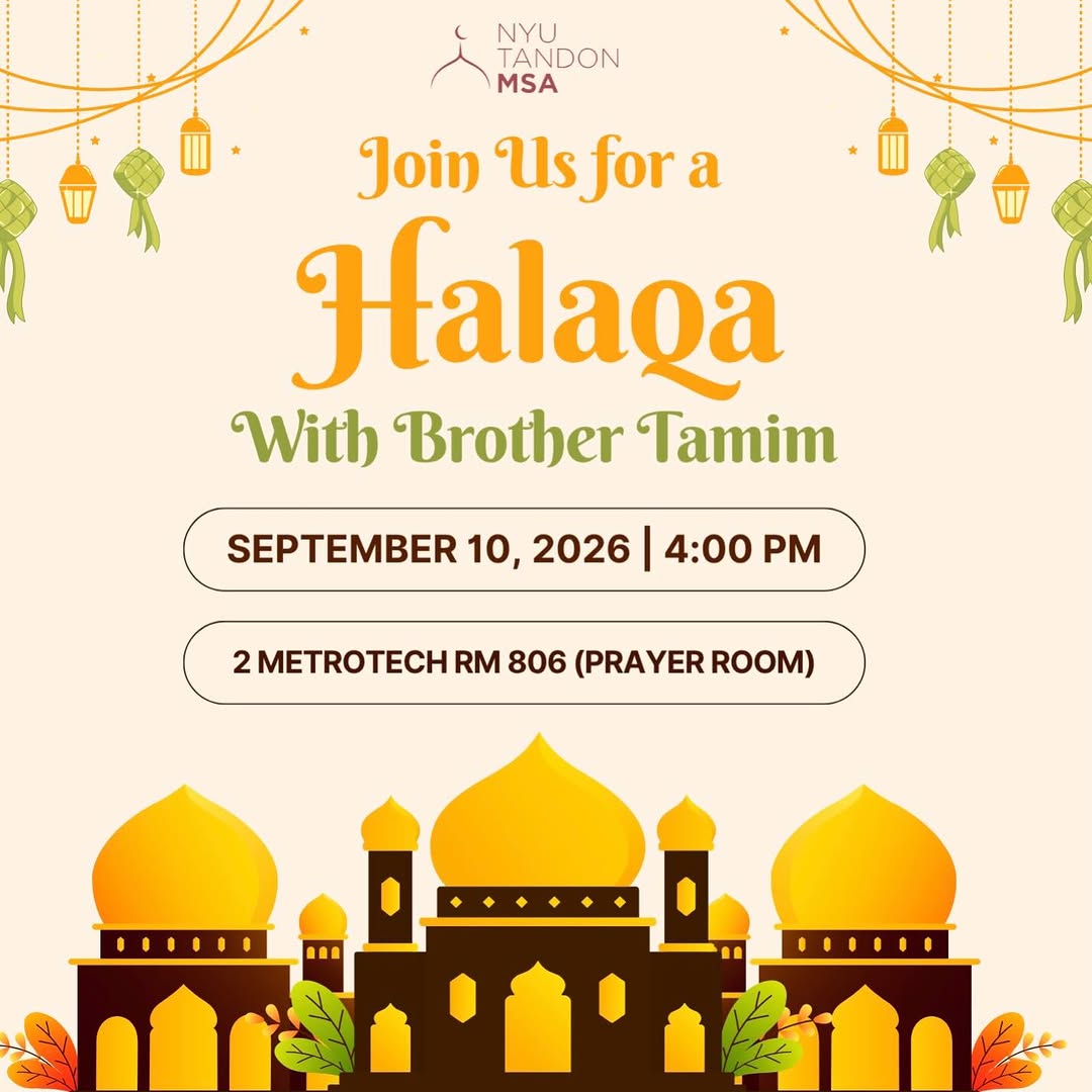 Halaqa with Brother Tamim