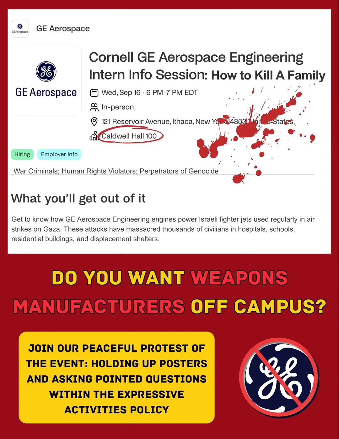 GE Aerospace Intern Info Session