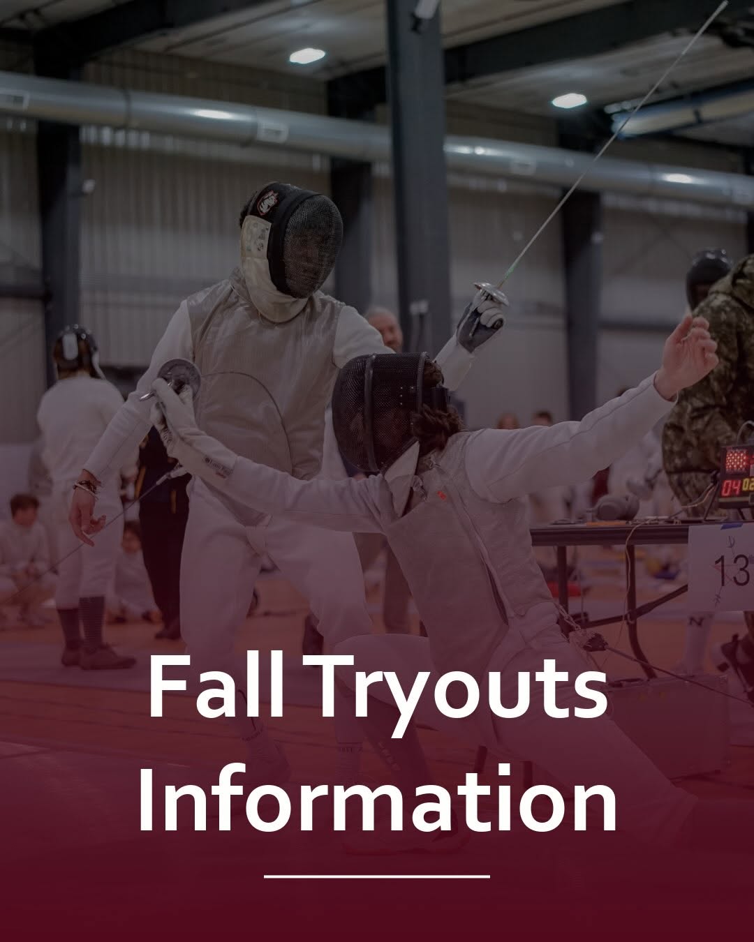 Fall Tryouts Information