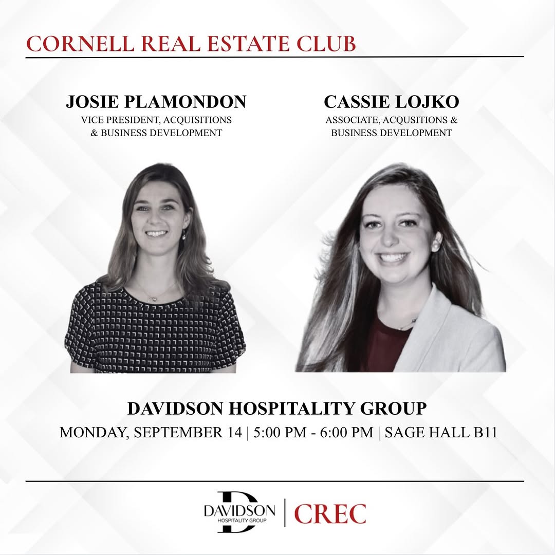 Davidson Hospitality Group Speaker Event