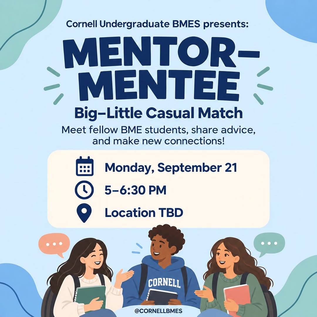 Mentor-Mentee Big-Little Casual Match